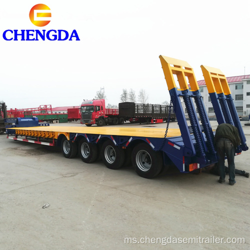 48 kaki flatbed treler